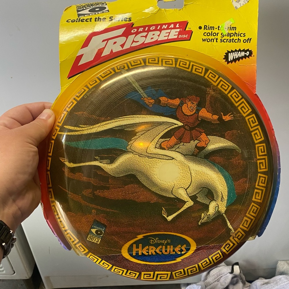 Vintage Disney’s Hercules Frisbee Collectors Item